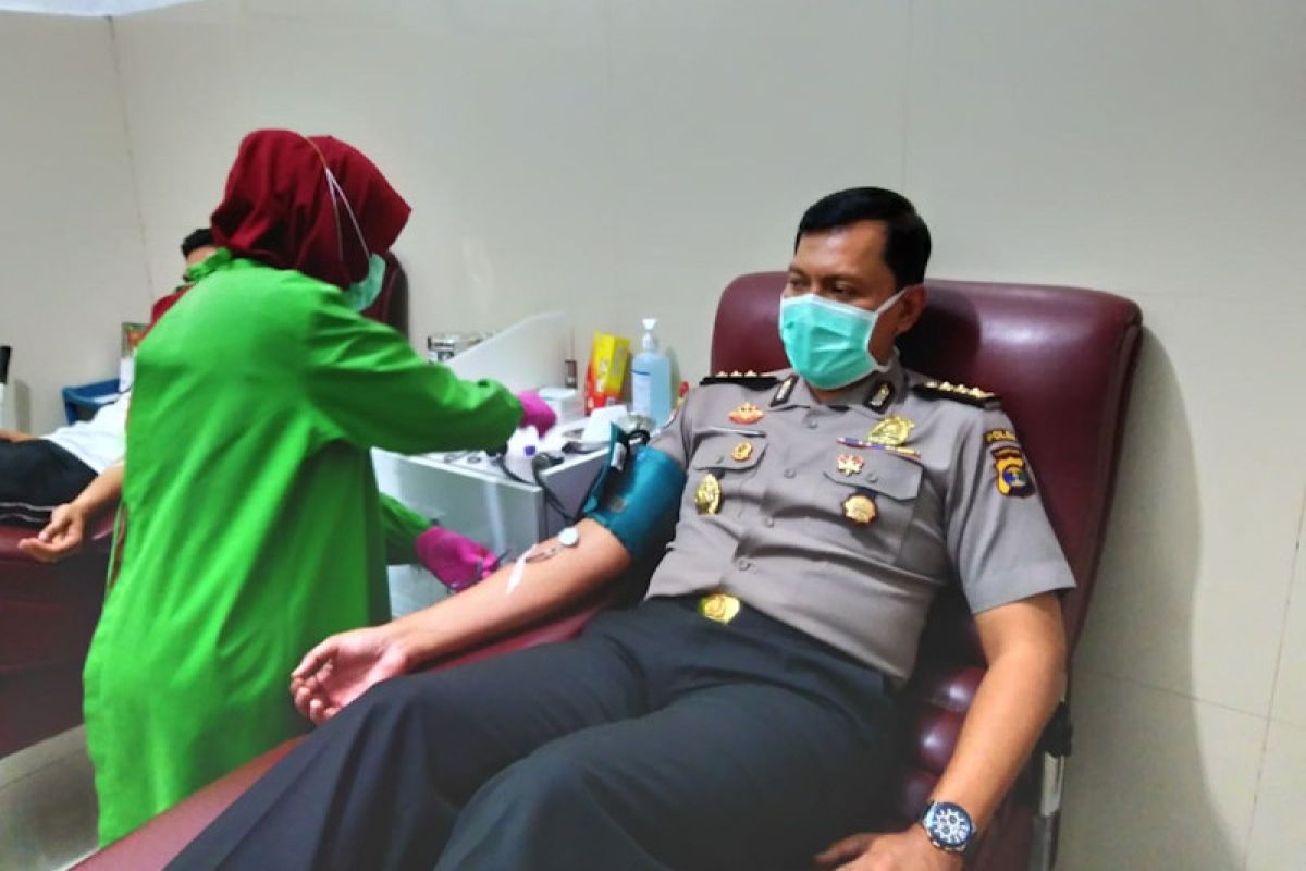 Kapolri instruksi pengerahan personel untuk donor darah