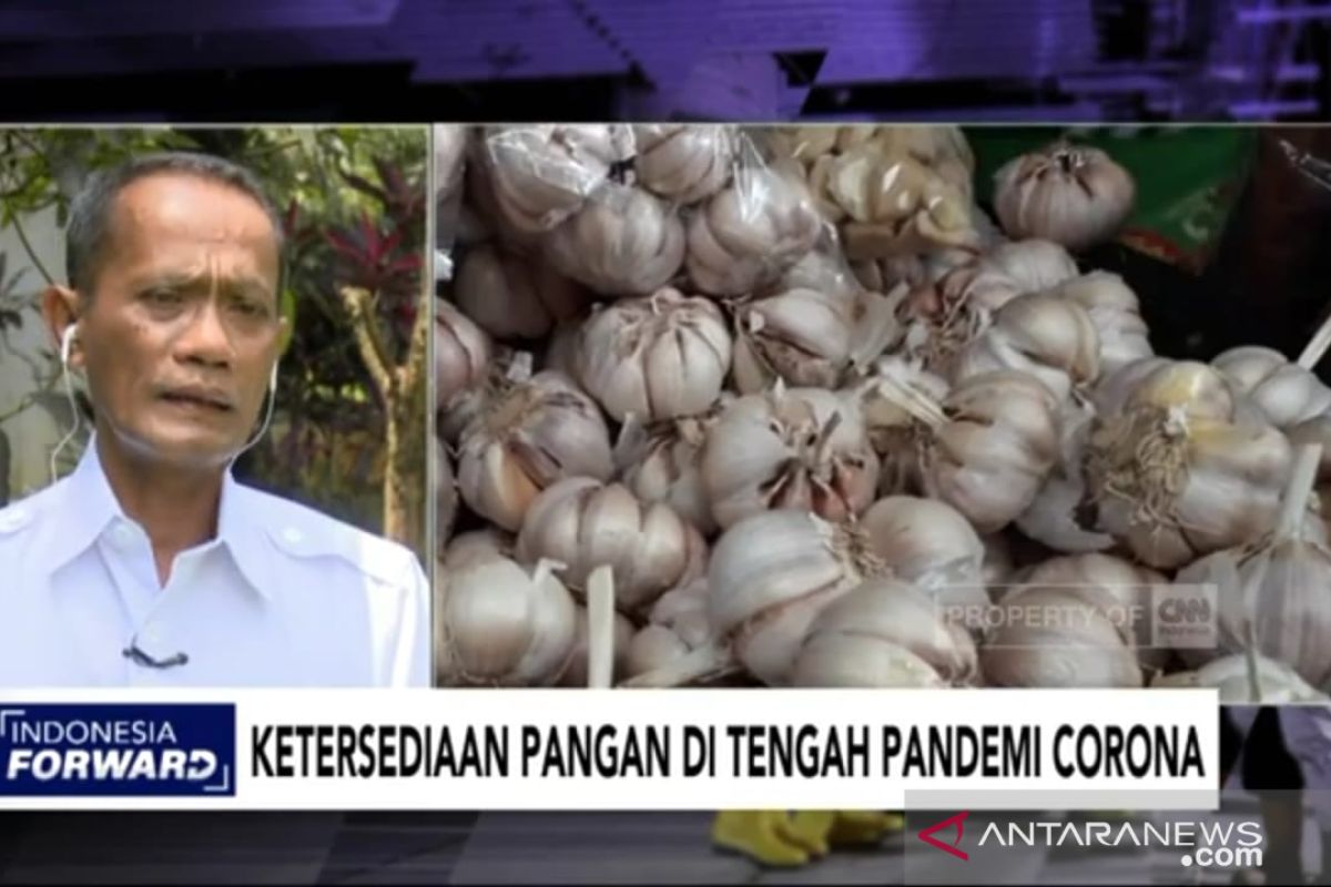 Kementan: Bawang putih dan gula pasir titik berat pangan saat Covid-19