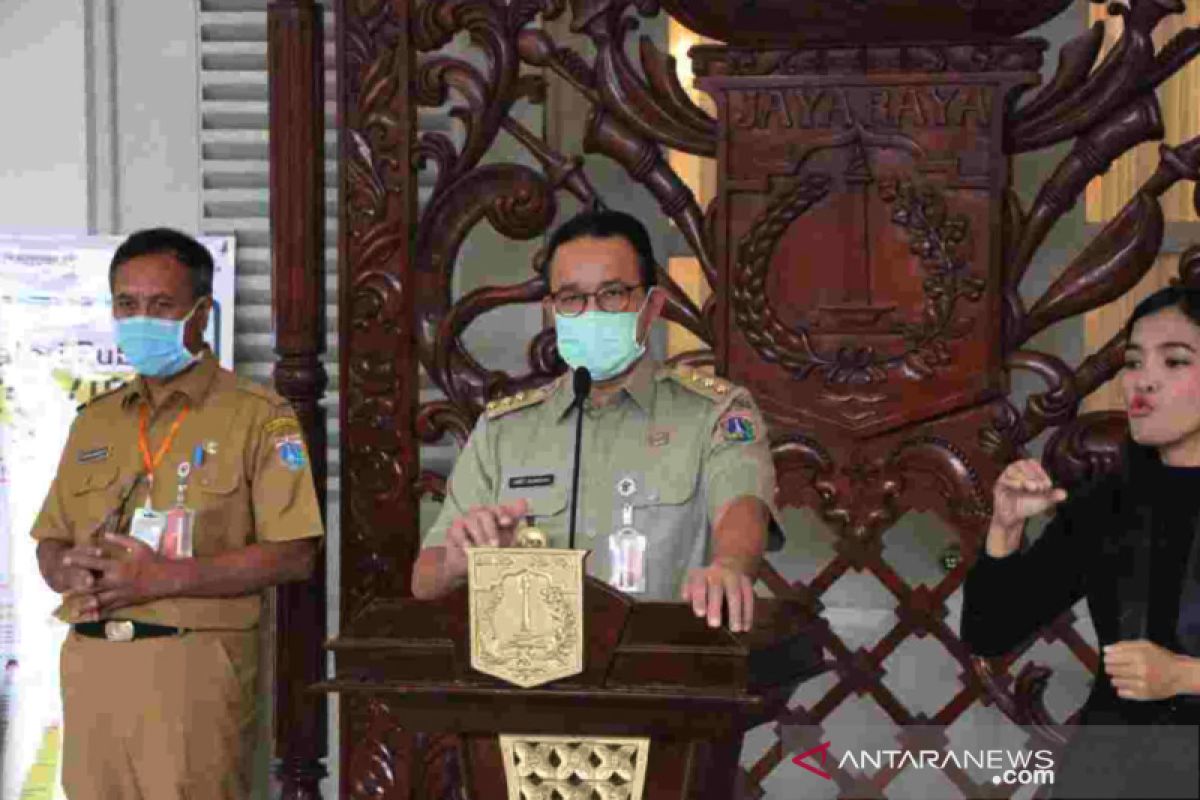 Anies minta Menkes segera tetapkan status PSBB DKI Jakarta