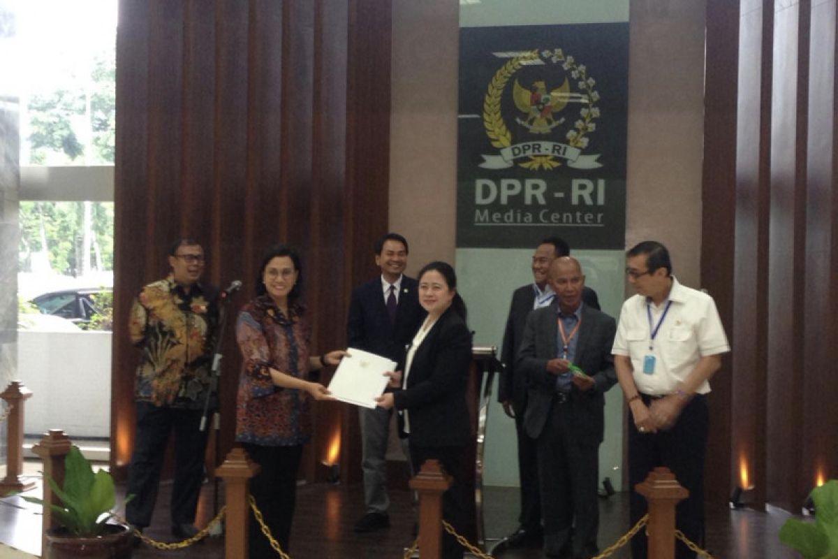 Menkeu serahkan Perppu Stabilitas Keuangan ke DPR