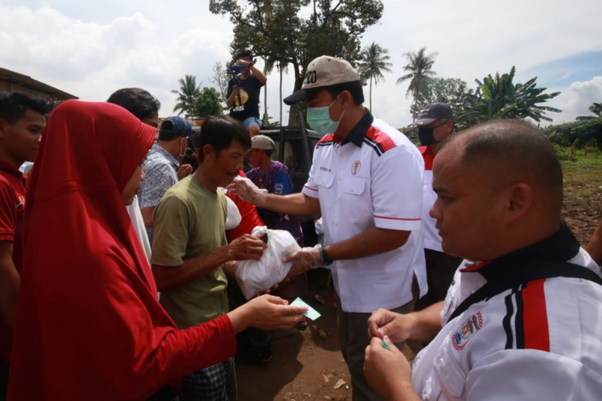 Lampung Sai berikan bantuan kepada korban banjir di Bandarlampung