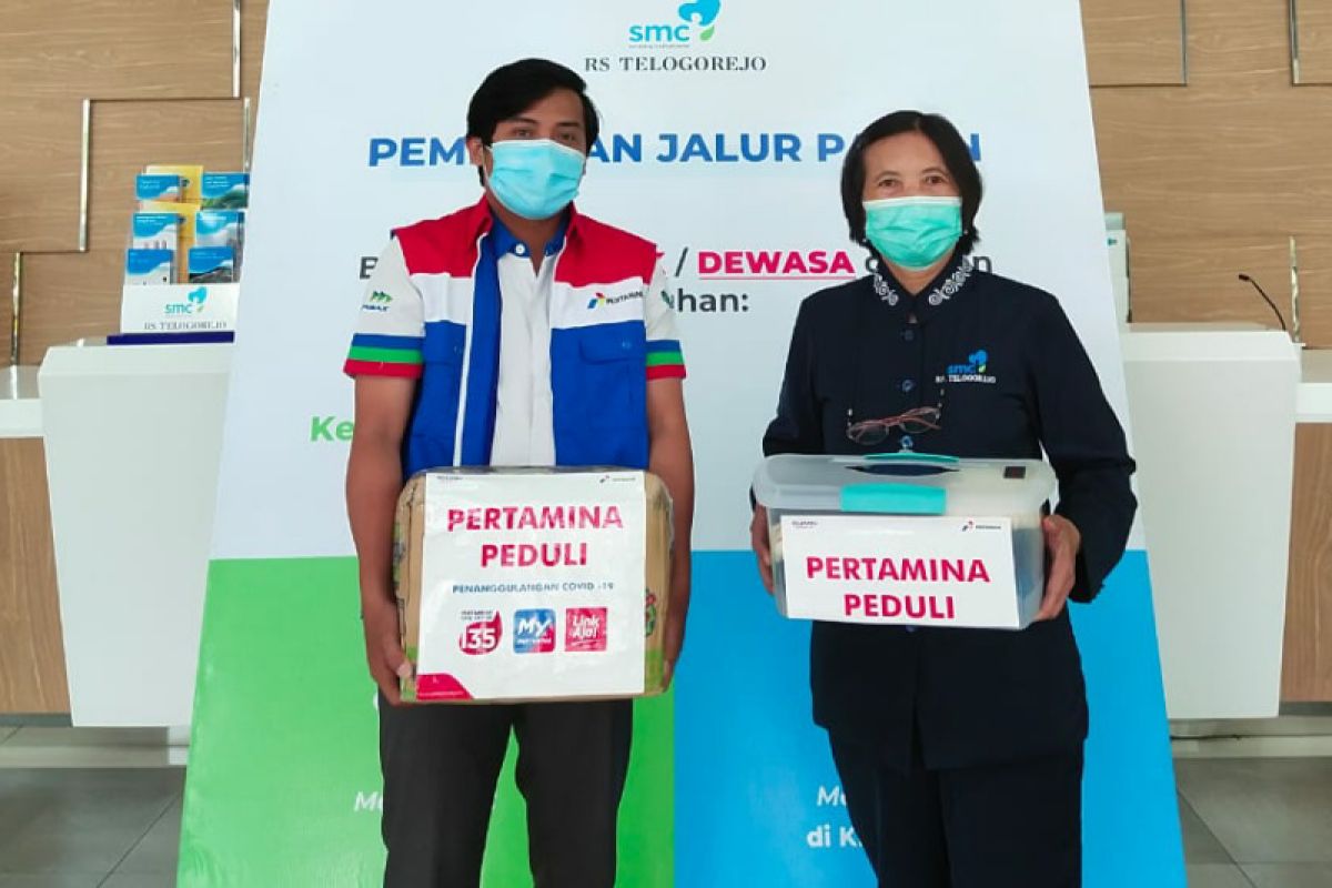 Pertamina berdayakan UMKM menyuplai 3.000 paket nutrisi untuk tenaga medis.