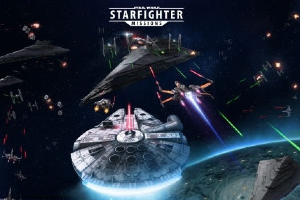 Pick a side and scramble your starfighters in Star Wars™: Starfighter Missions!