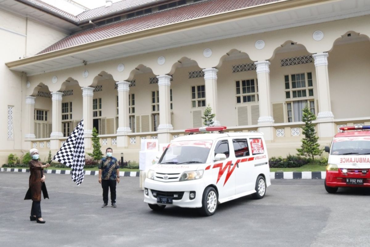 PTPN IV berangkatkan ambulans ke Kabupaten Simalungun untuk penanganan COVID-19