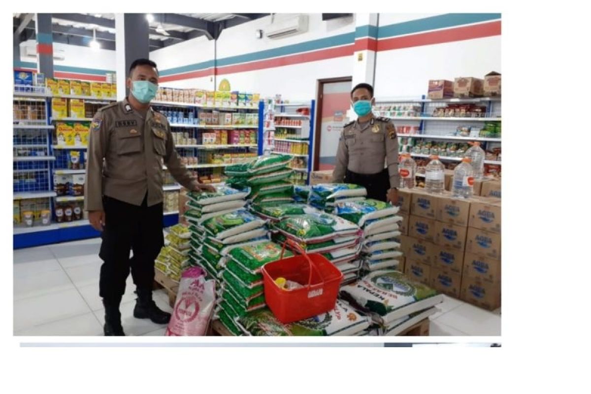 Polres Belitung tempatkan personel di tempat perbelanjaan