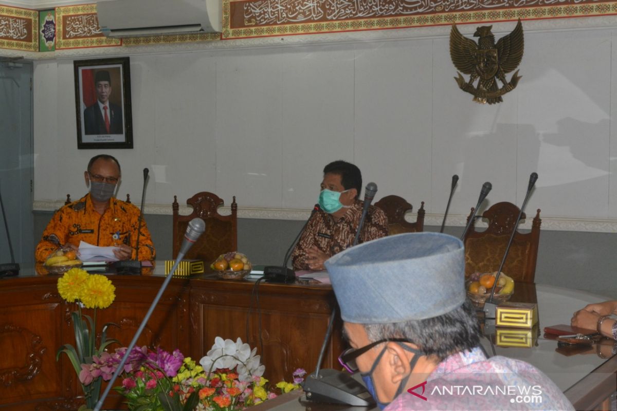 DKPP Kabupaten Serang koordinasikan ketersediaan pangan hadapi pandemi COVID-19