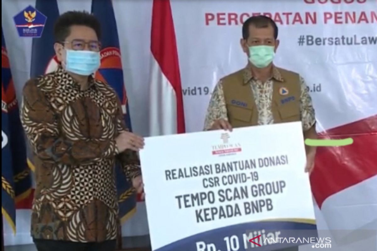 Untuk penguatan laboratorium, LBM Eijkman dapat sumbangan Rp10 miliar