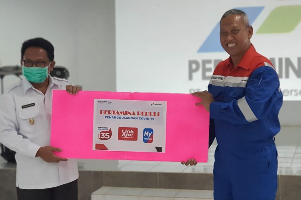 Sorong dapat bantuan perlengkapan pencegahan COVID-19 dari Pertamina RU VII