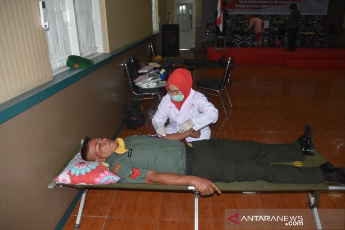 Korem Gapo gelar donor darah