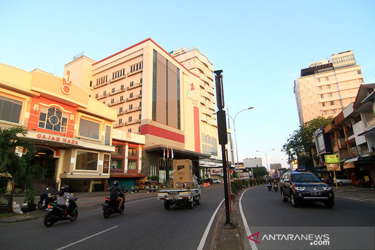 Pengalihan Jalan Gajah Mada Pontianak percontohan penanganan COVID-19