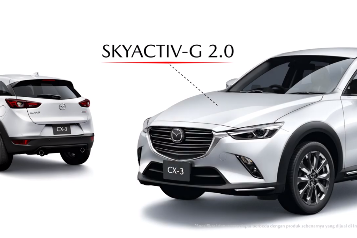 Mazda Indonesia menghadirkan model "facelift" untuk CX-3