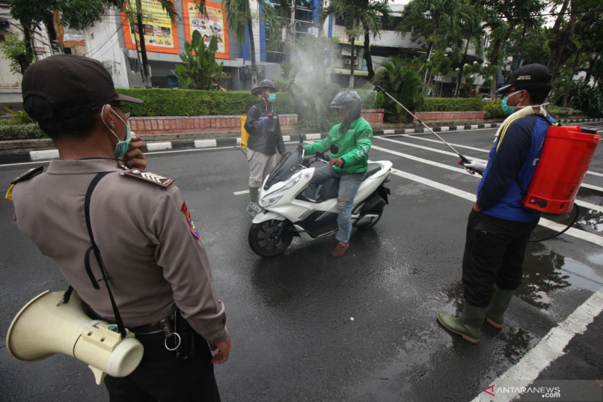 Penyemprotan disinfektan langsung pada tubuh berbahaya