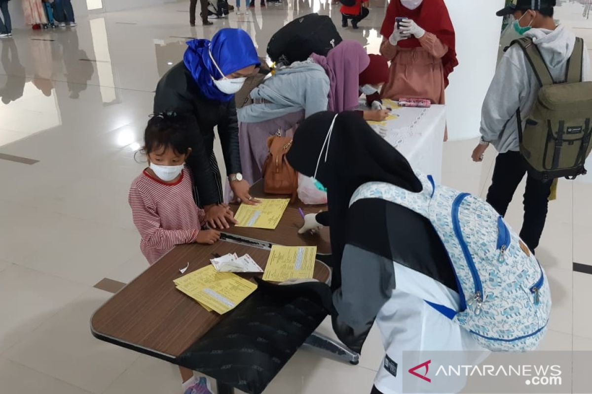 Bandara Jambi berlakukan prosedur pengisian kartu kewaspadaan