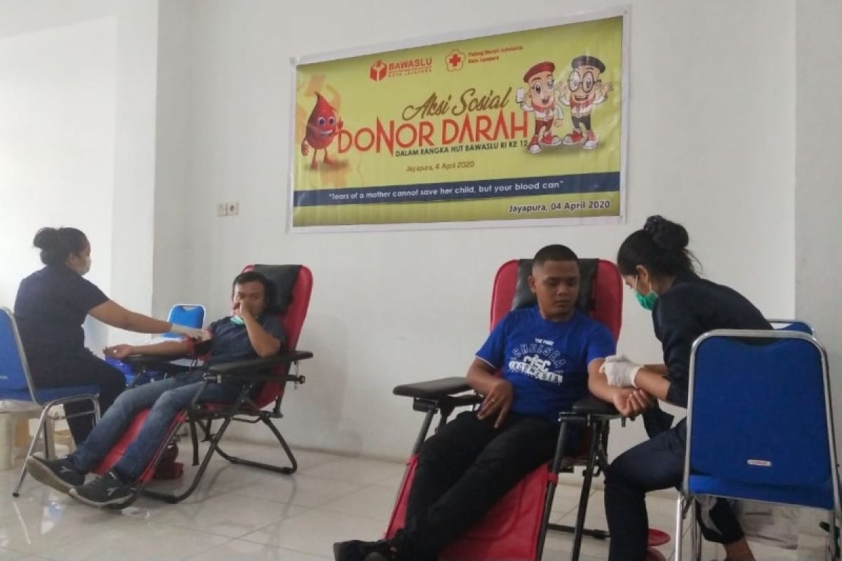 PMI Jayapura: Delapan lembaga undur jadwal donor darah karena pandemi COVID-19