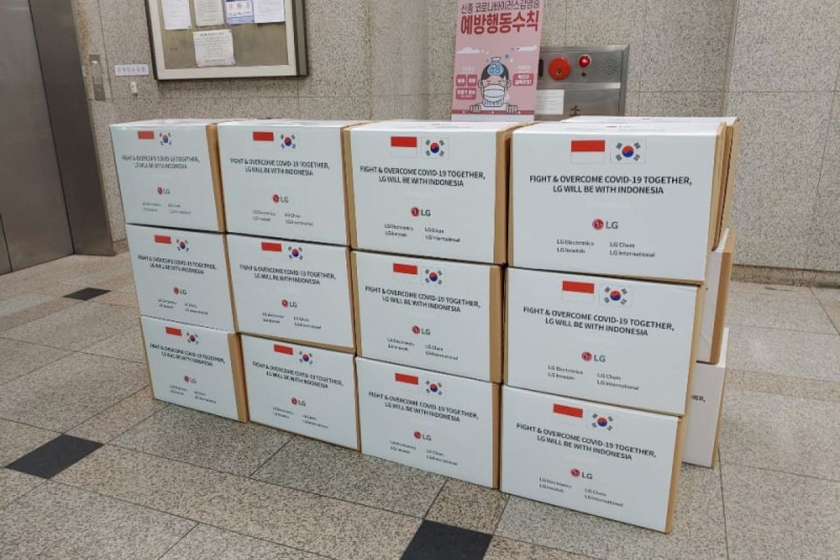 50,000 coronavirus test kits from LG to arrive on Sunday