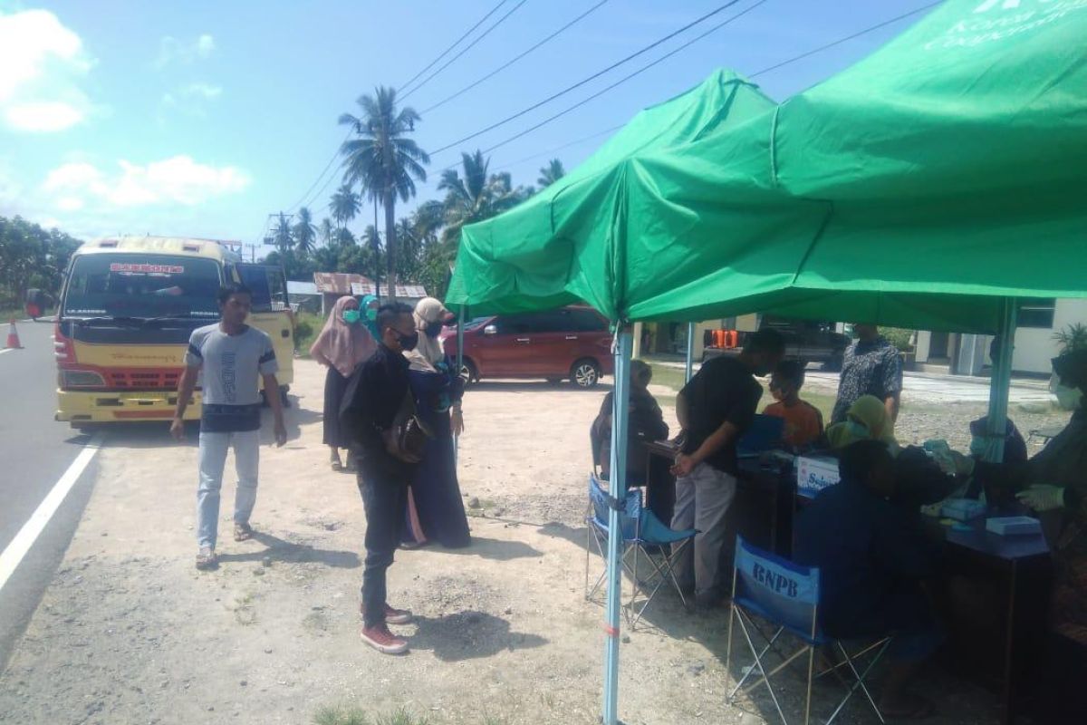 Pemkab data seluruh penumpang kendaraan yang masuk ke Agam