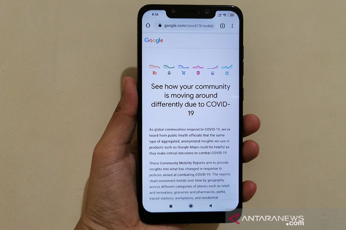 Google Mobility Reports deteksi pergerakan orang selama corona