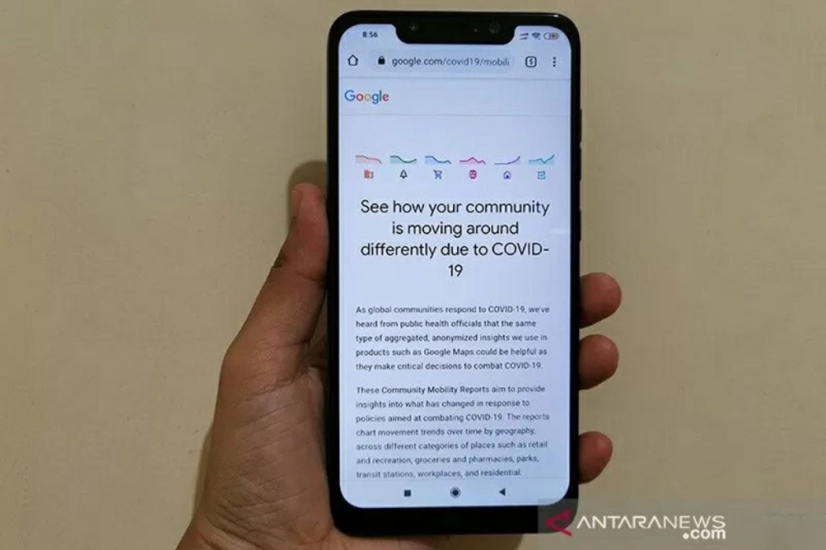 Selama Corona, Google Mobility Reports deteksi pergerakan orang