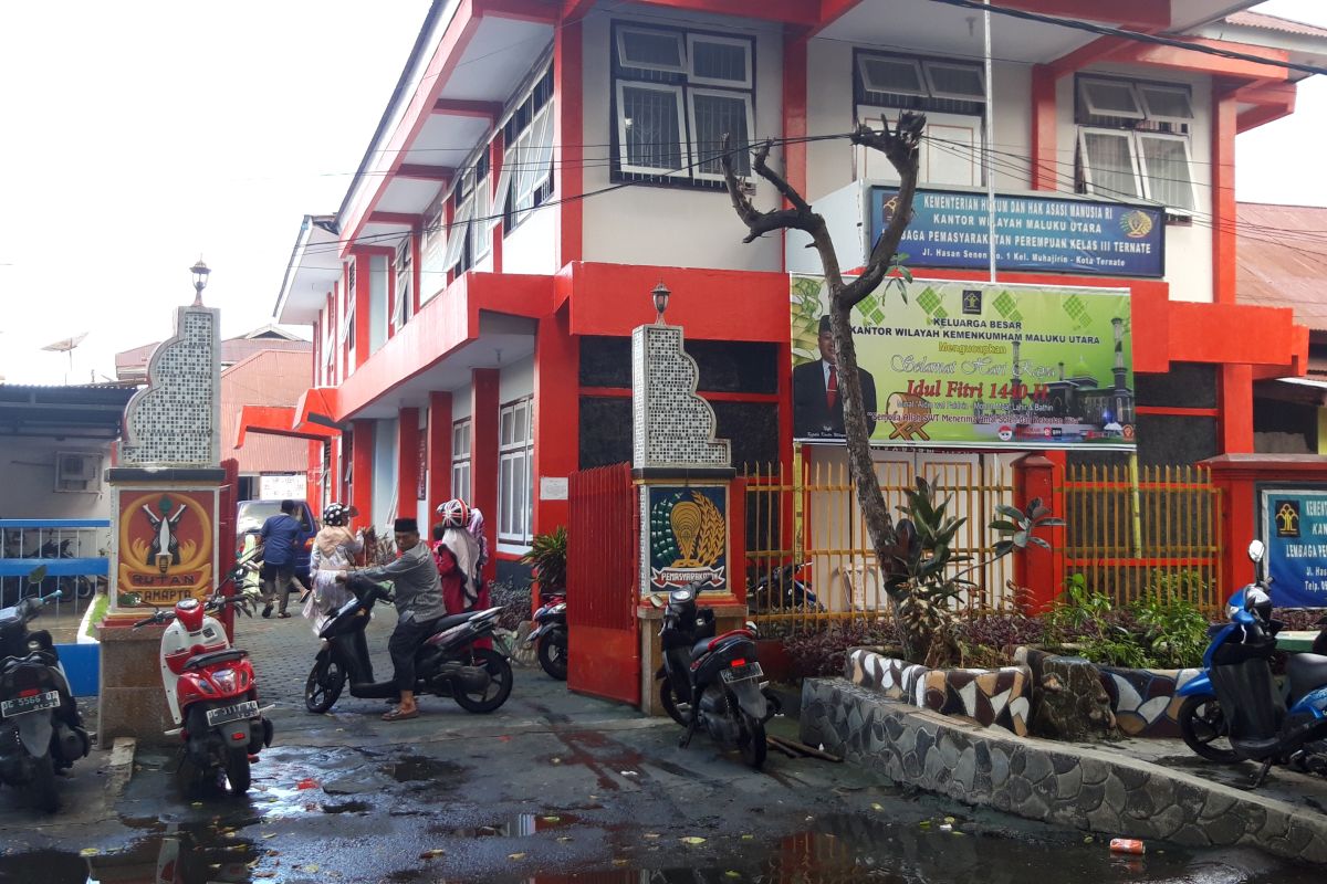 Lapas Ternate bebaskan puluhan narapidana