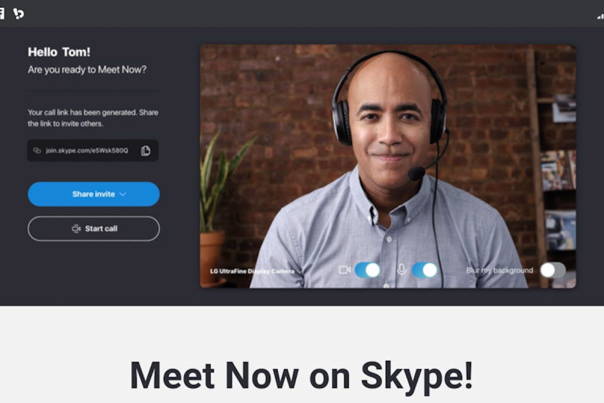 Aplikasi Skype tawarkan panggilan  video tanpa mendaftar