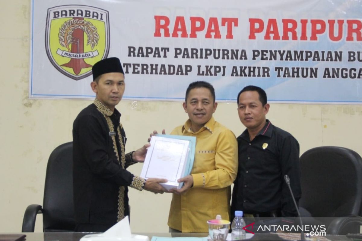 Berikut laporan pertangungjawaban Pemkab HST pada Anggaran 2019