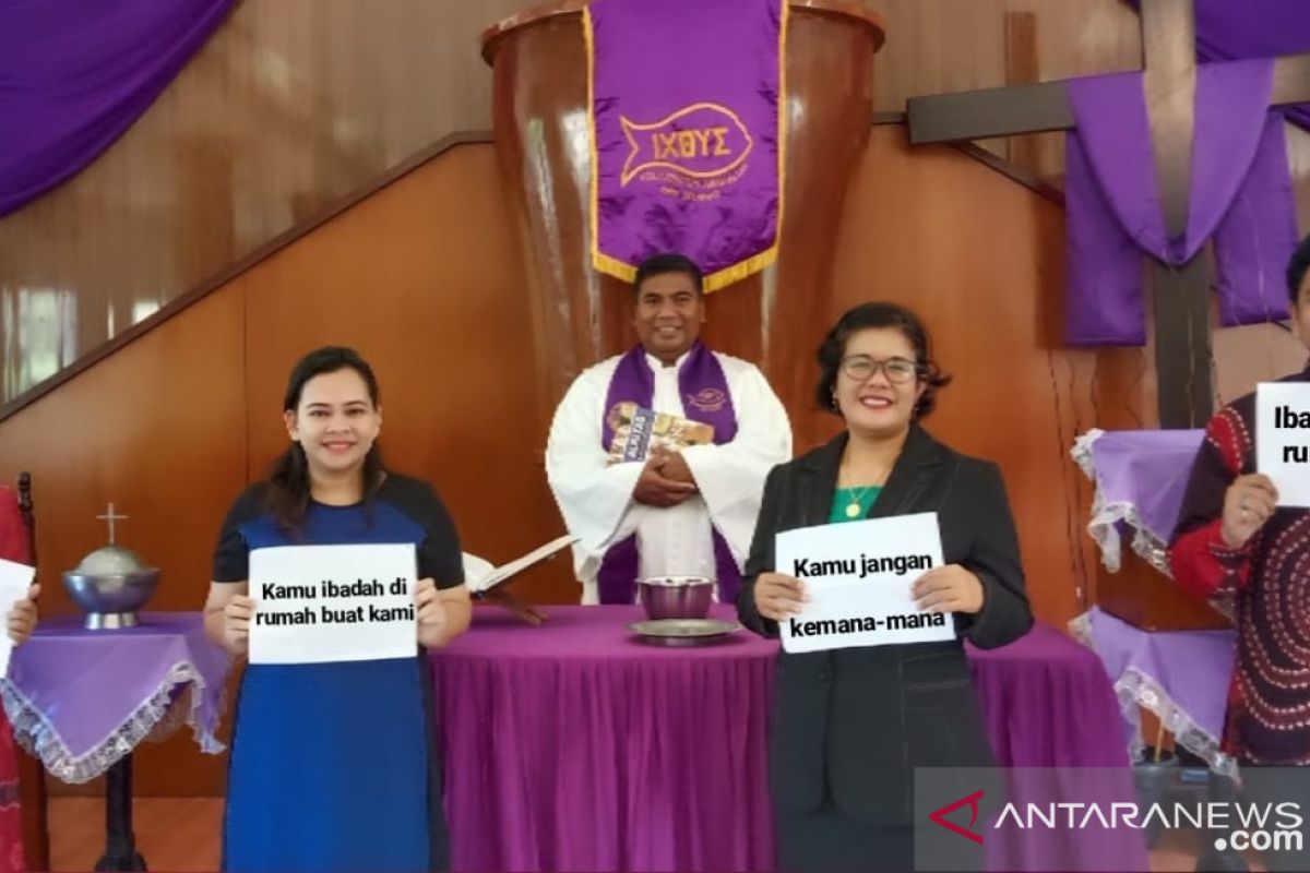 Cegah COVID-19, GPIB Immanuel Tanjung Pandan gelar ibadah secara daring