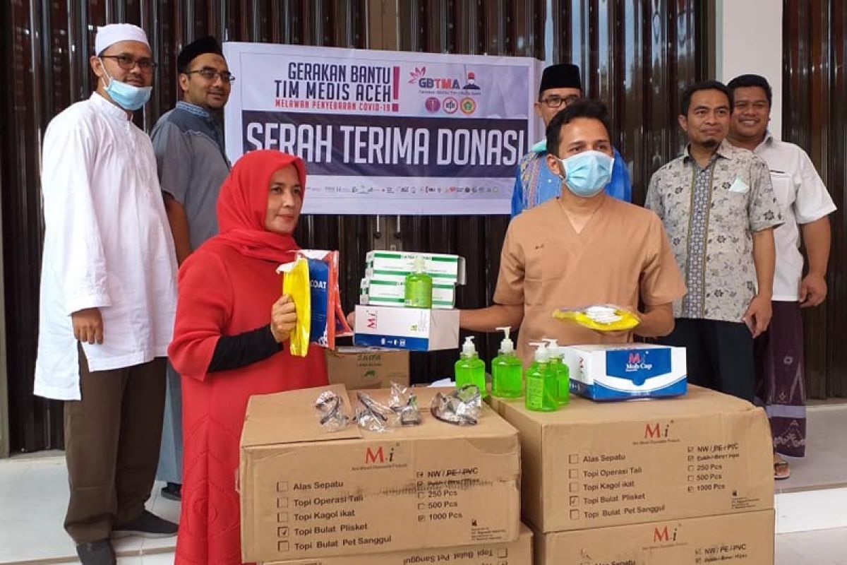 GBTMA salurkan APD ke puskesmas dan rumah sakit di Aceh