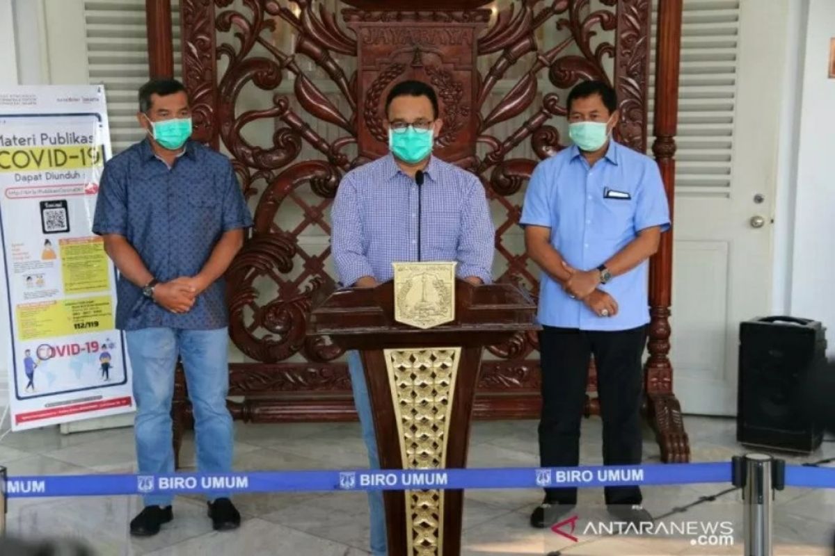 Anies serukan masker harus digunakan cegah COVID-19