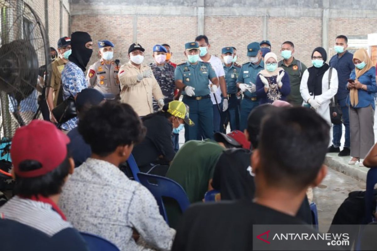 20 TKI ilegal dikarantina di Tanjungbalai untuk cegah sebaran COVID-19