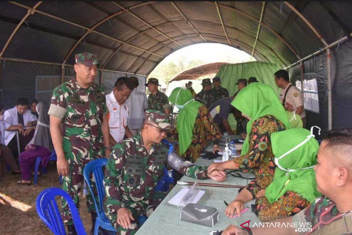 Kodim OKU bantu penuhi kebutuhan darah