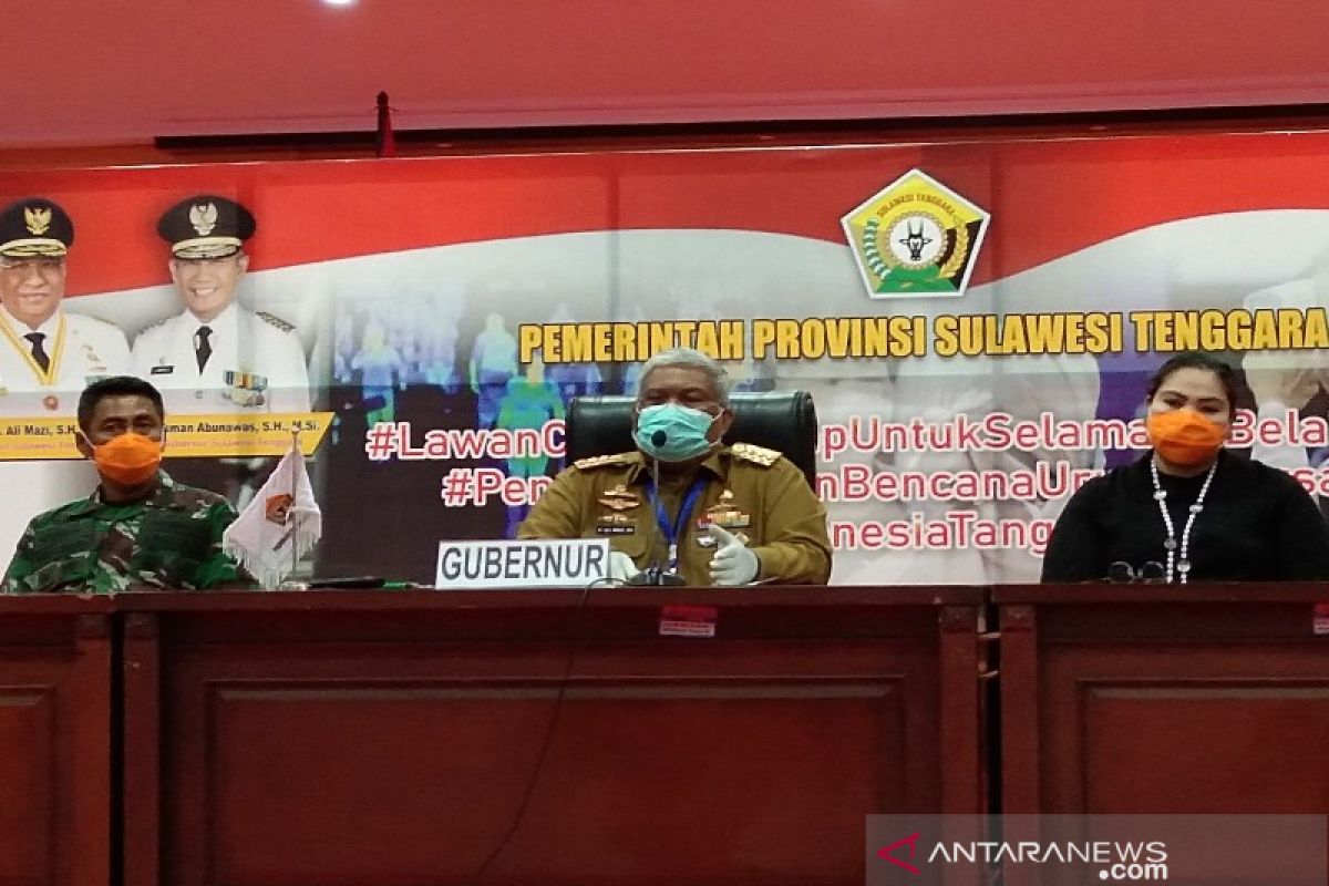 Gubernur Sultra keluarkan seruan pengunaan masker kain, cegah corona