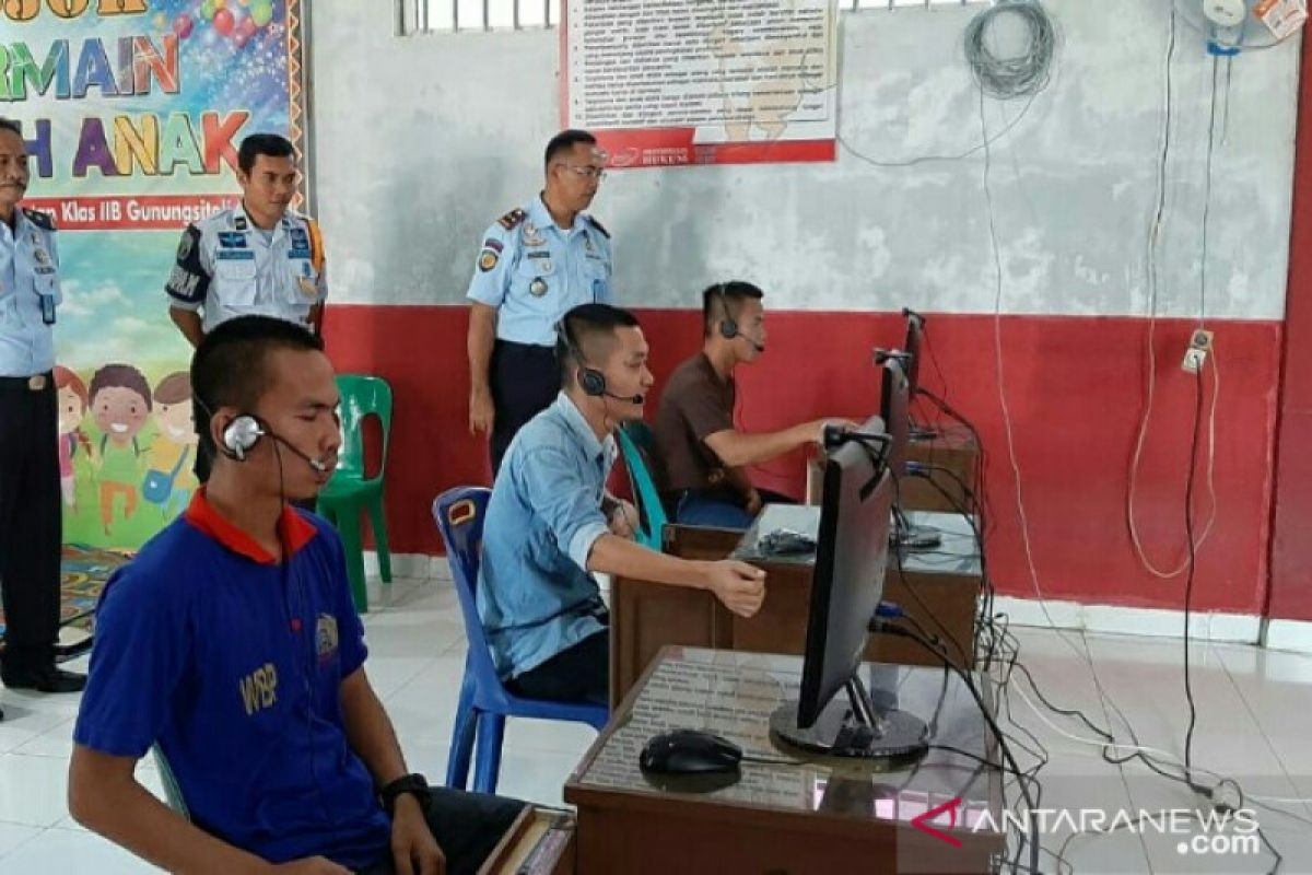 Cegah COVID-19, Lapas Gunungsitoli terapkan besuk  online