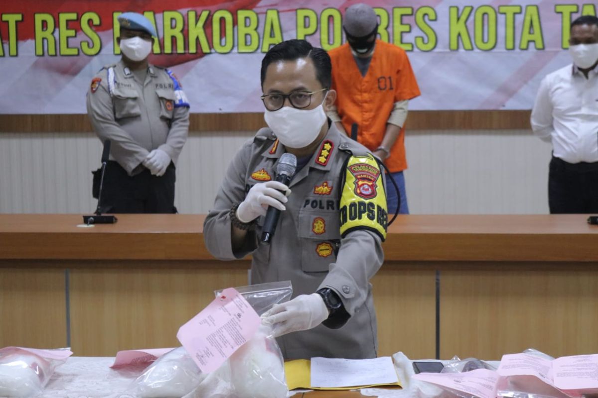 Polresta Tangerang ciduk 22 pengedar 9,4 kg sabu-sabu