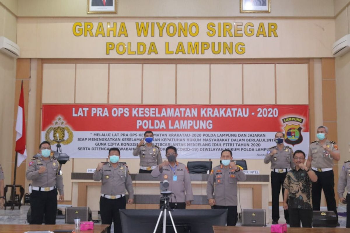 Polda Lampung gelar Operasi Keselamatan Krakatau 2020