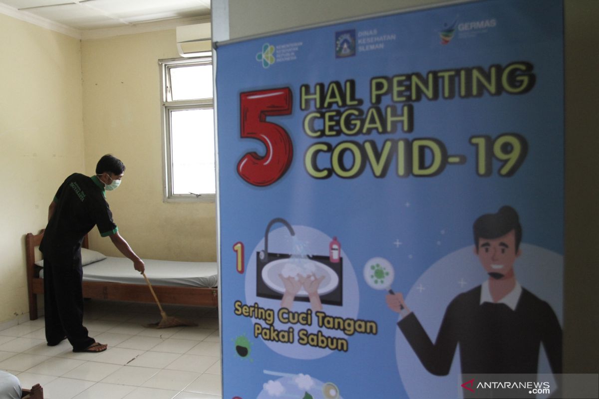 Pasien sembuh dari COVID-19 di DIY bertambah menjadi 421 orang