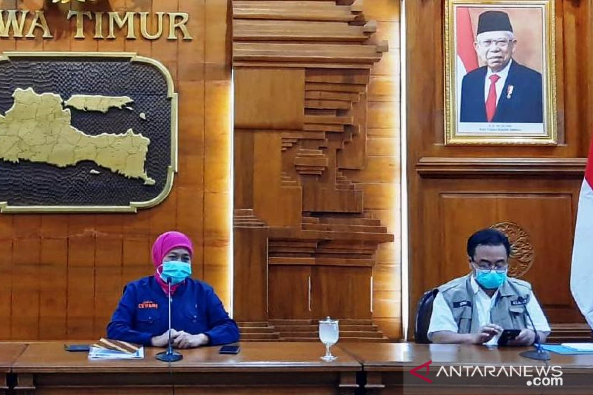 Gubernur Khofifah: Pasien sembuh COVID-19 di Jatim bertambah