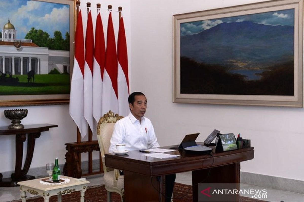 Presiden Jokowi minta 10 negara tertinggi COVID-19 diumumkan ke publik