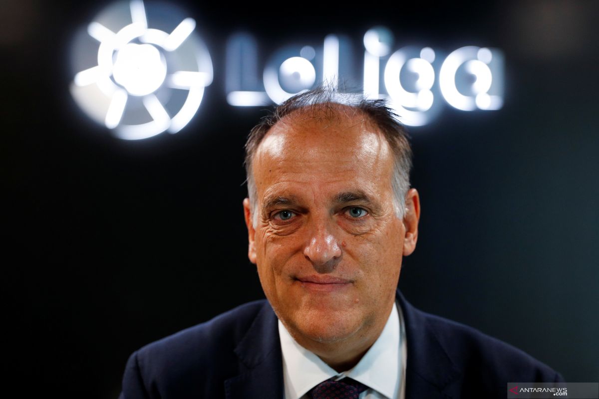 Javier Tebas ungkap Liga Spanyol kembali bergulir paling cepat 28 Mei