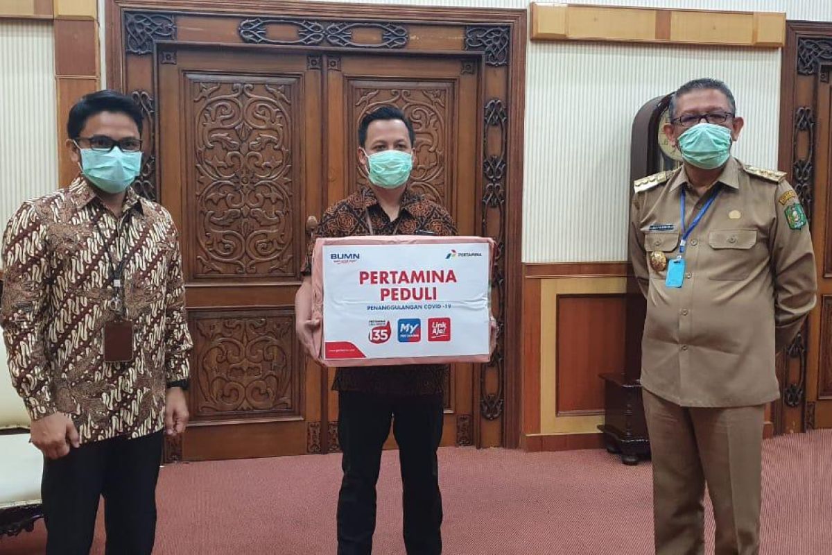 Pertamina berikan bantuan alat kesehatan bagi RSUDKubu Raya