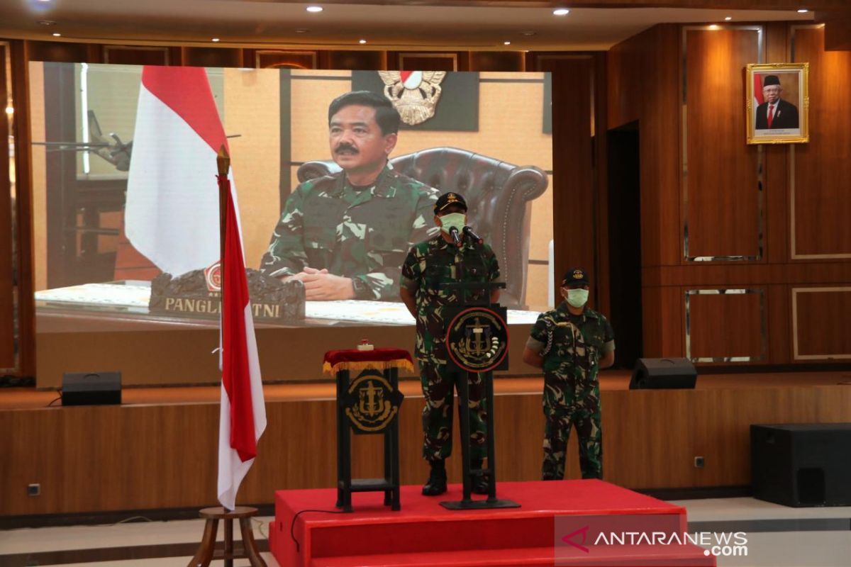 Ada 1.187 kasus COVID-19 di lingkungan TNI, kata Panglima