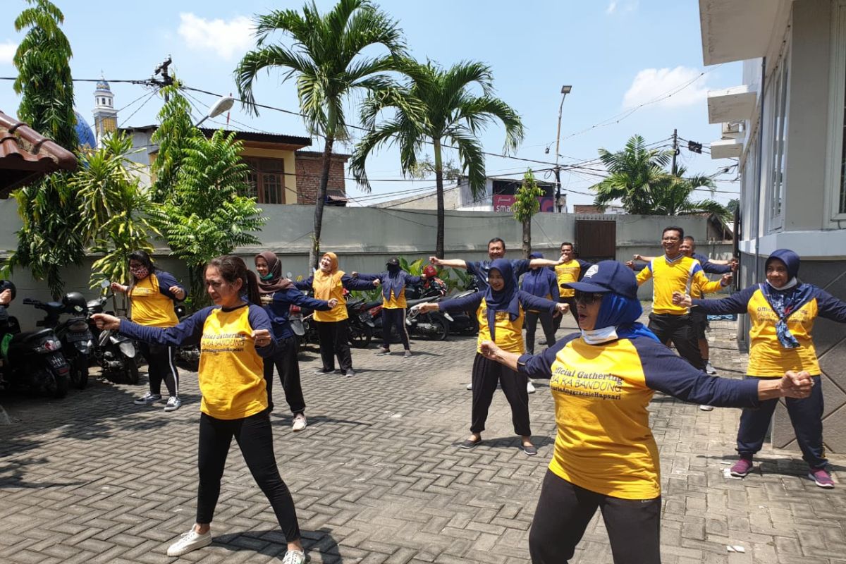 Bakal calon wakil wali kota Surabaya ajak giatkan senam lawan COVID-19