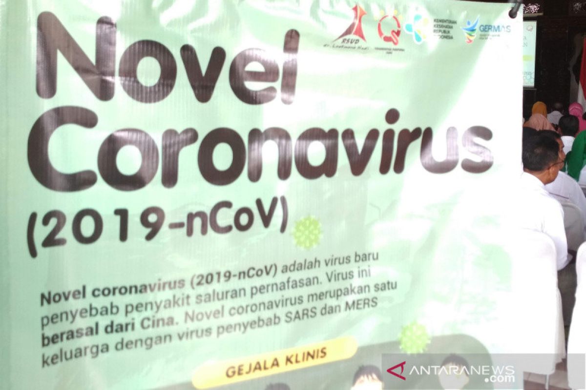 Pasien positif corona di Sumbar 28 orang, 4 sembuh dan 3 meninggal