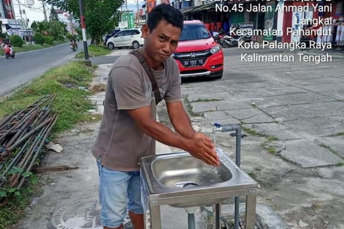 Pemkot pasang fasilitas cuci tangan di 100 lokasi