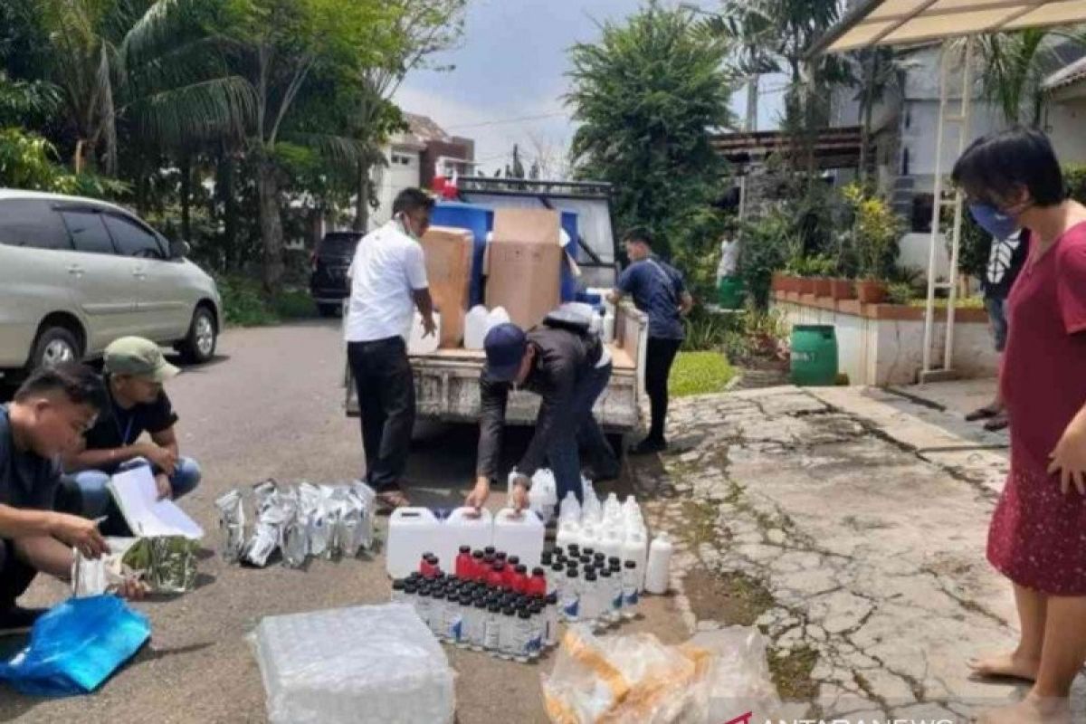 Polisi berhasil ringkus penimbun hand sanitizer