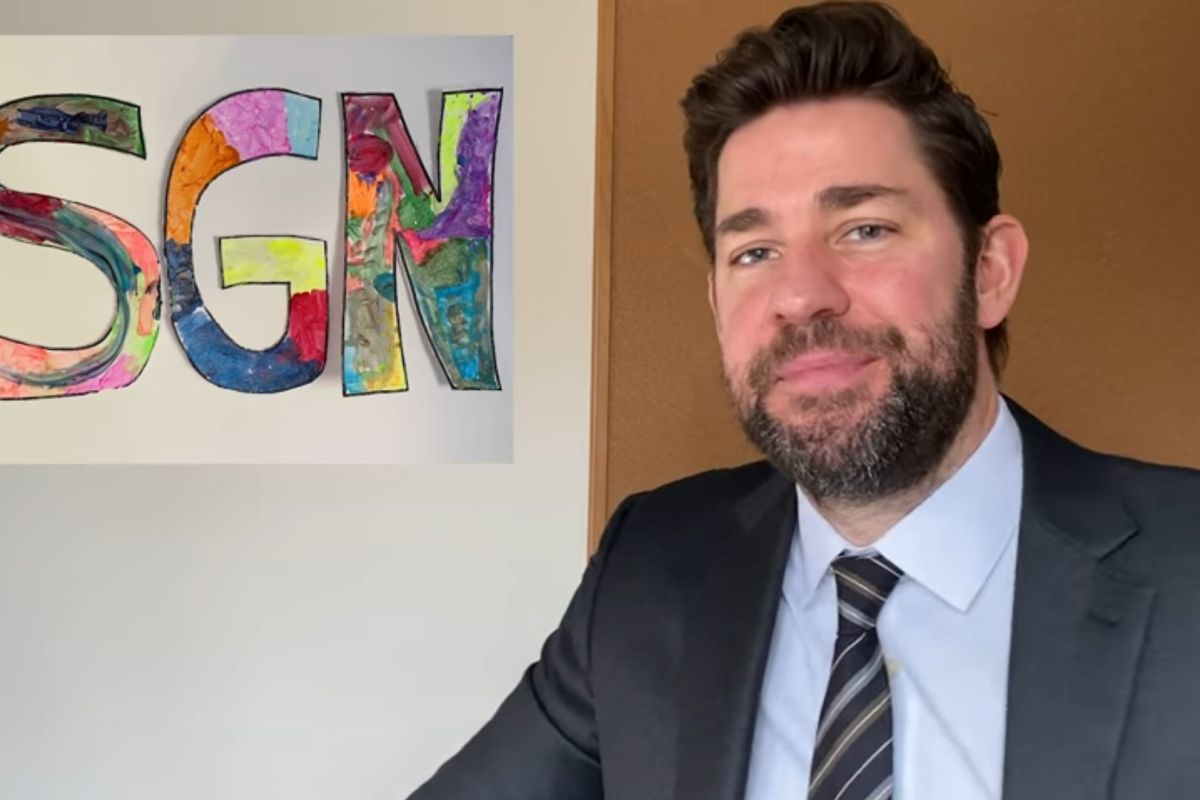 John Krasinski bagi berita baik saat pandemi lewat "Some Good News"