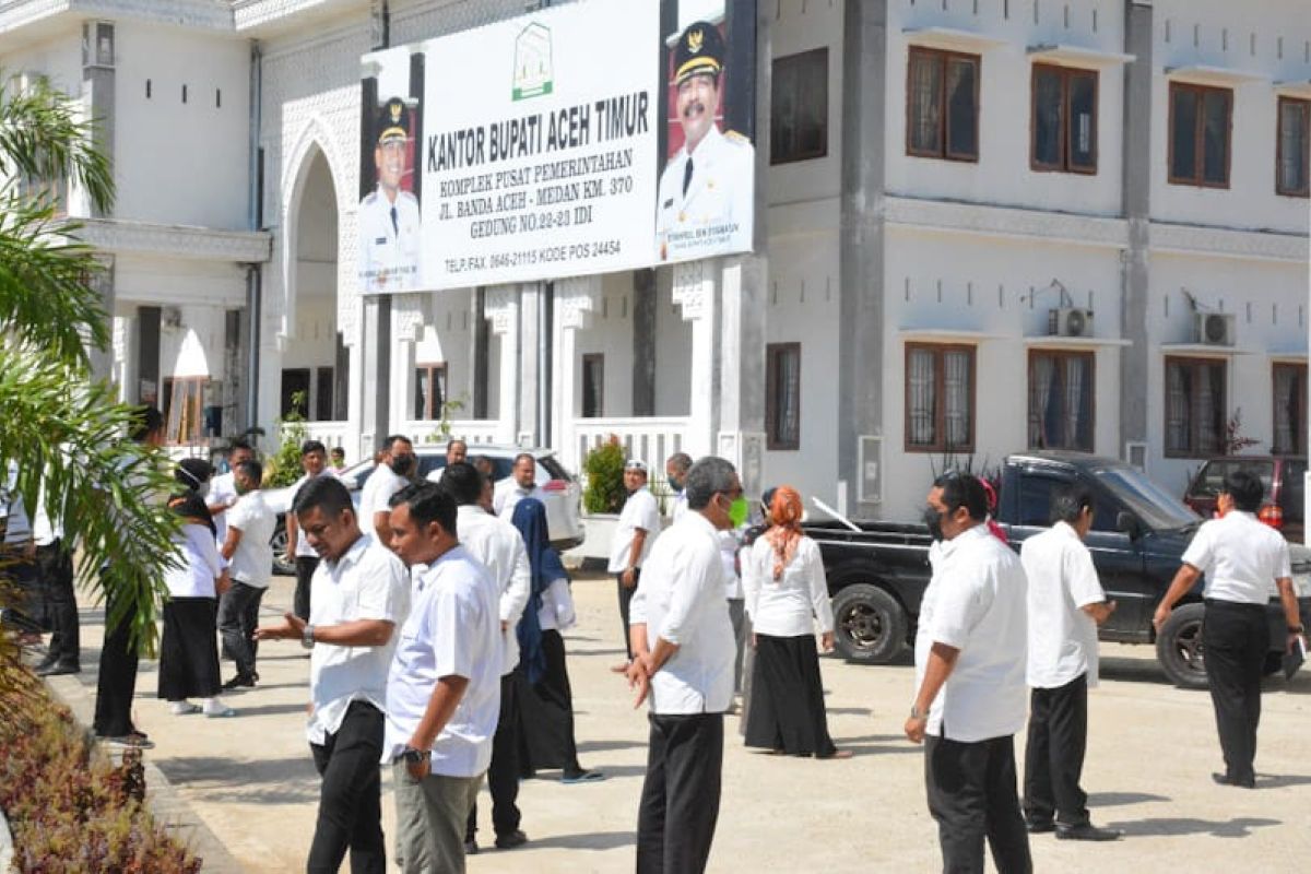 Cegah corona, ASN Aceh Timur diminta berjemur setiap hari