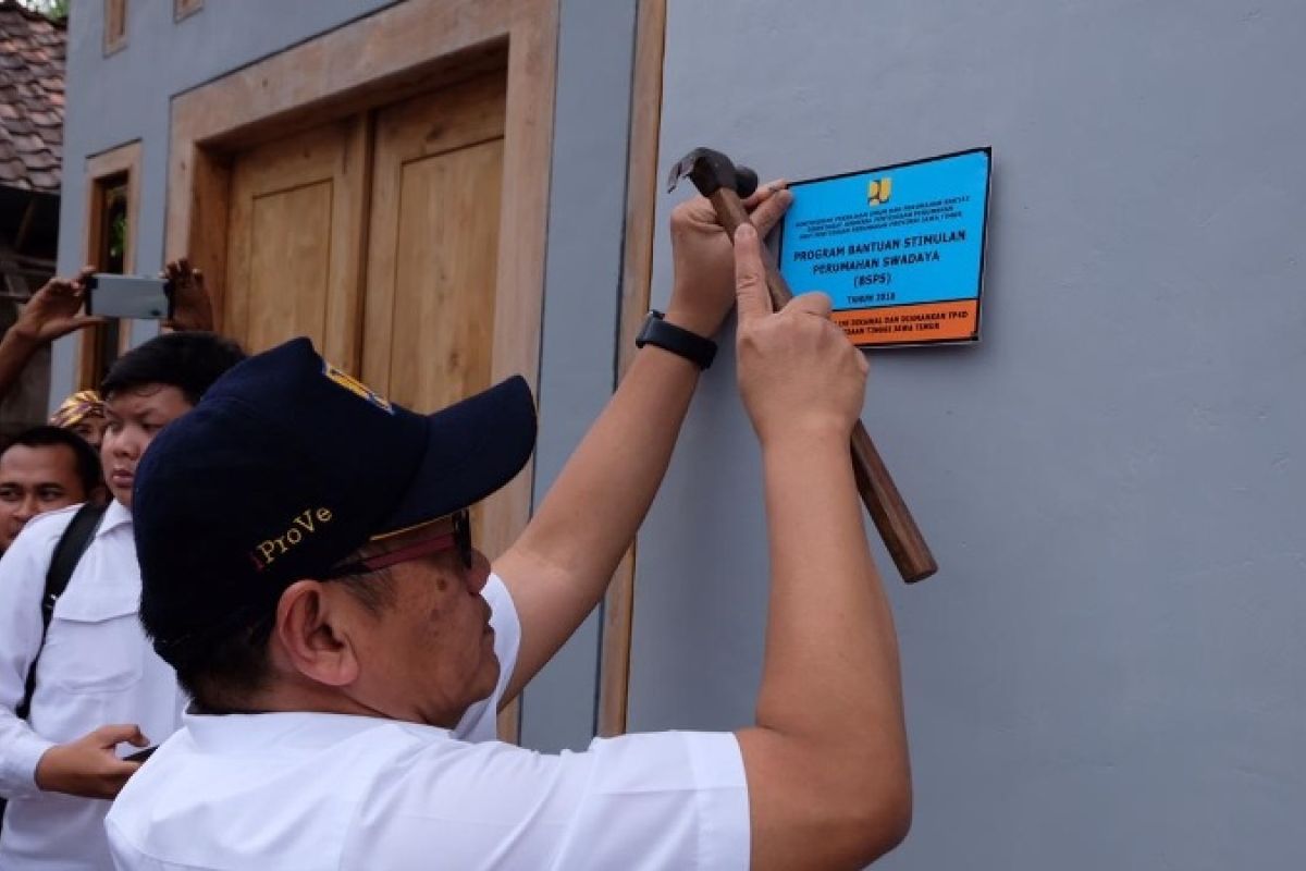 PUPR pastikan program bantuan stimulan perumahan swadaya tetap jalan ditengah pandemi COVID-19