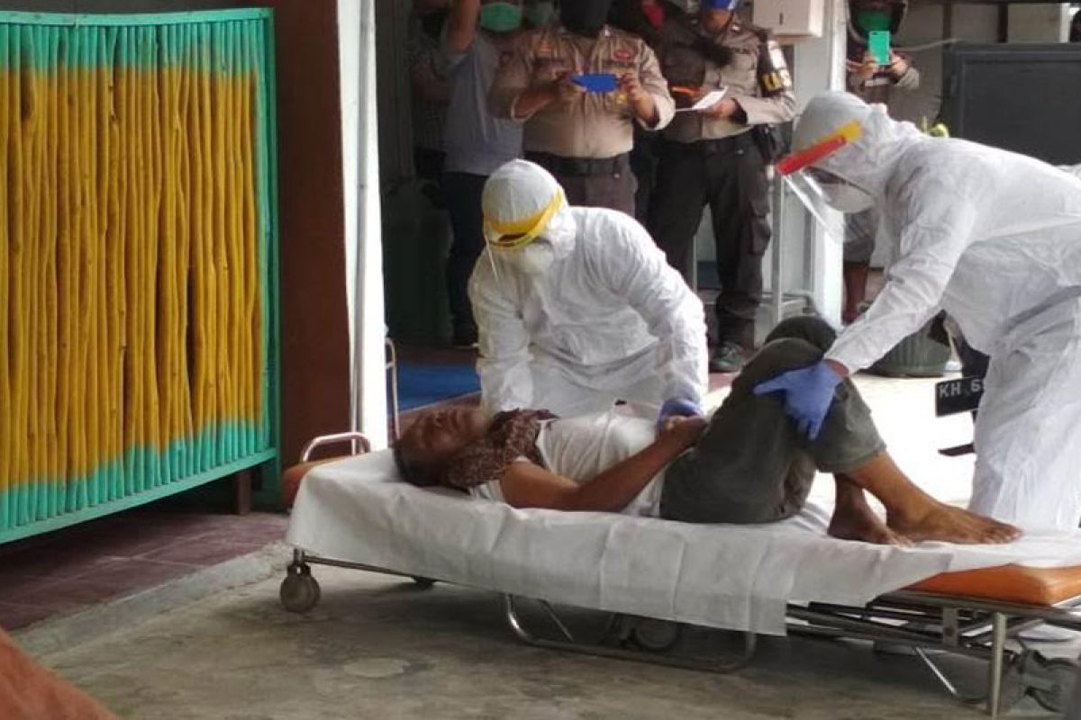 Ini penyebab seorang warga Palangka Raya meninggal di depan ATM BRI