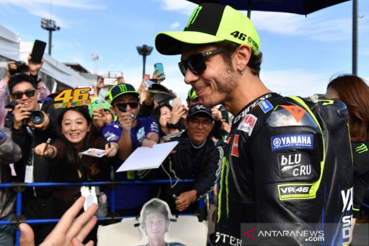 Manajer tim Yamaha optimis Valentino Rossi akan lanjut membalap pada 2021