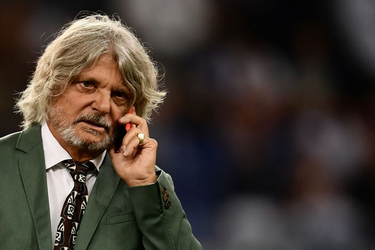Presiden klub Serie A Italia Sampdoria tak ingin laga tanpa penonton